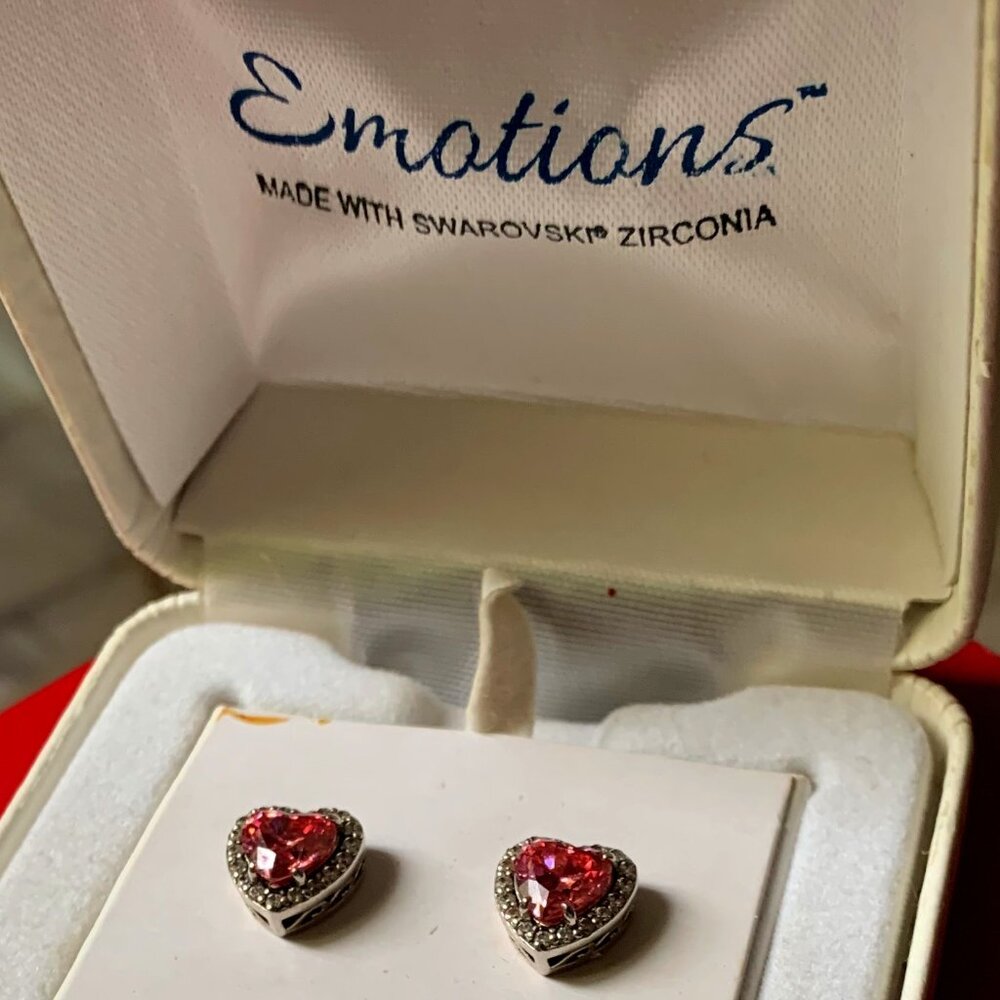 Sterling Silver Swarovski Zirconia Earrings